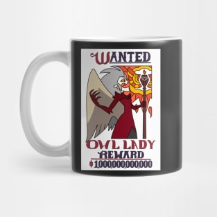 Owl Lady wanted poster ~ The Owl House ~ ver 2 Mug